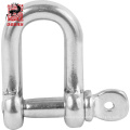 Dee shackle stainless swivel shackle for marine fender accessories